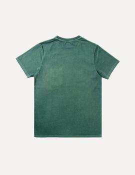 Camiseta Trendsplant Garza  Dyed Verde