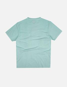 Camiseta Trendsplant Garza Celeste hombre