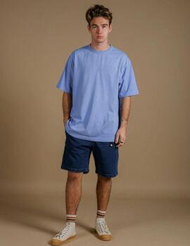 Camiseta Trendsplant Parodi oversize  Azul hombre