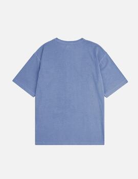 Camiseta Trendsplant Parodi oversize  Azul hombre
