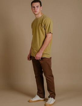 Camiseta Trendsplant Datil  Mostaza hombre
