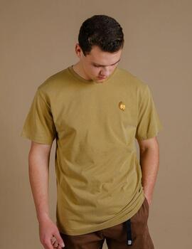Camiseta Trendsplant Datil  Mostaza hombre