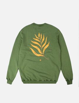 Sudadera Trendsplant Palmeral Verde hombre