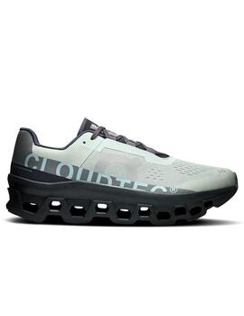 Zapatillas On Runing Cloudmonster Negras/Gris hombre
