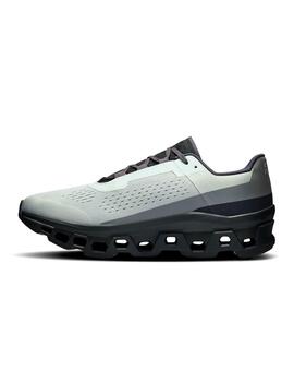 Zapatillas On Runing Cloudmonster Negras/Gris hombre