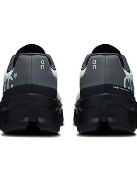 Zapatillas On Runing Cloudmonster Negras/Gris hombre