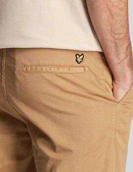 Bermudas Lyle&Scott Anfield Chino Camel hombre