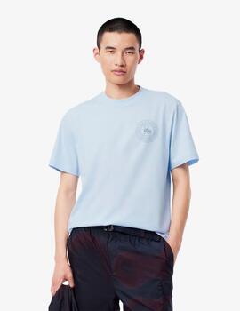 Camiseta Lacoste Celeste hombre
