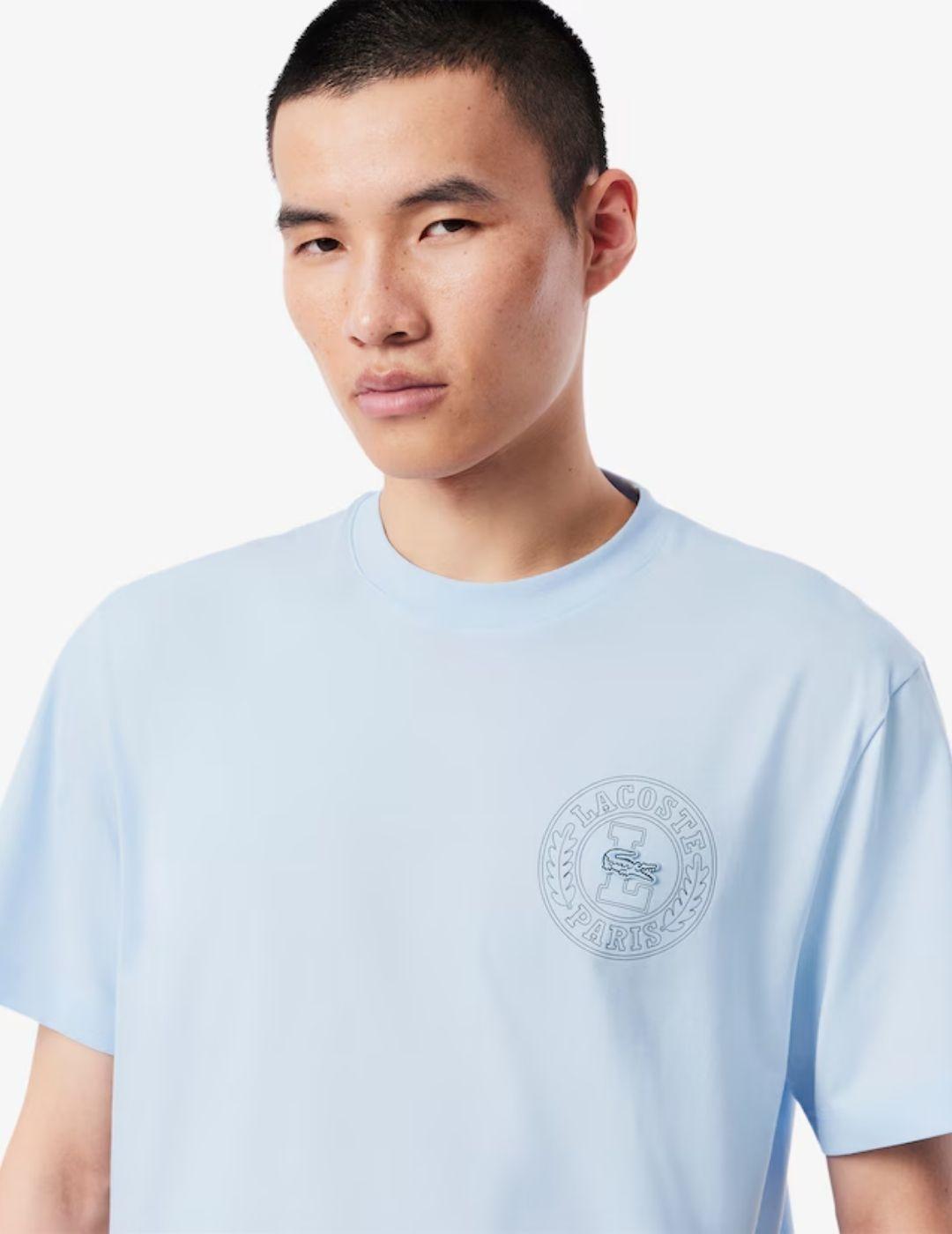 Camiseta Lacoste Celeste hombre