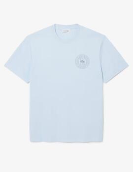 Camiseta Lacoste Celeste hombre