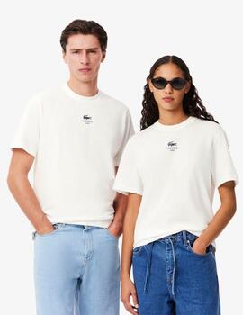 Camiseta Lacoste Crudo hombre