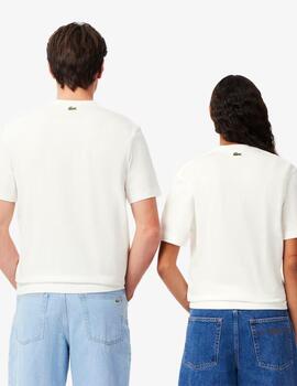 Camiseta Lacoste Crudo hombre