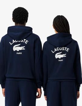 Sudadera Lacoste paris  Marina hombre