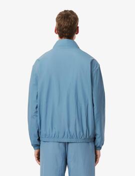 Chaqueta de chándal con capucha hidrófuga  Azul hombre