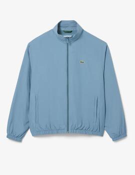 Chaqueta de chándal con capucha hidrófuga  Azul hombre