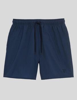 Bañador Lyle&Scott Geo Motif Printed Marino hombre