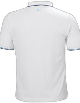 Polo HH The Ocean Race Blanco hombre