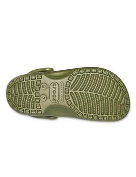 Zueco Crocs Classic U Verde unisex