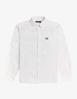 Camisa Fred Perry M/L Blanca