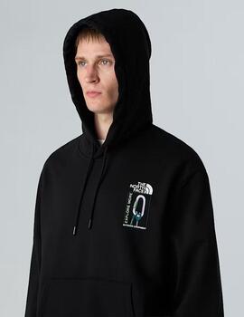 Sudadera Explore Gear Unisex Negra