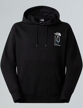 Sudadera Explore Gear Unisex Negra