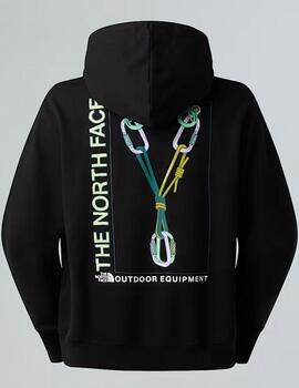 Sudadera Explore Gear Unisex Negra