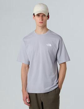 Camiseta Gris Azulado  Explore Gear Relaxed Unisex