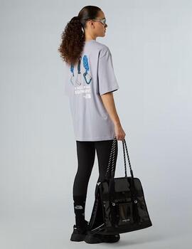 Camiseta Gris Azulado  Explore Gear Relaxed Unisex
