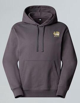 Sudadera Gris Connect Relaxed Unisex