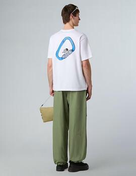 Camiseta Blanca Explore Carabiner Unisex