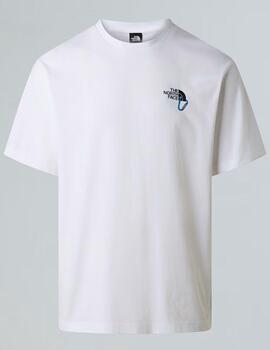 Camiseta Blanca Explore Carabiner Unisex