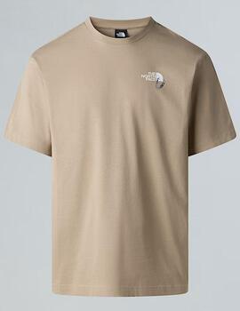 Camiseta Explore Carabiner Beige Unisex