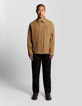 Cazadora Softshell Work Camel Hombre