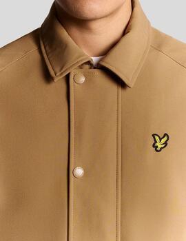 Cazadora Softshell Work Camel Hombre