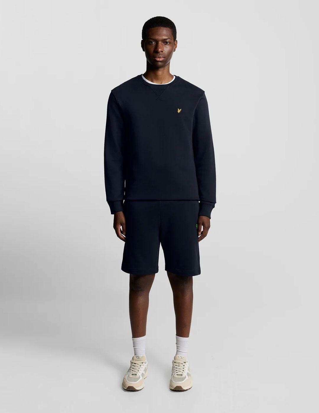 Sudadera Crew Neck Marino Hombre