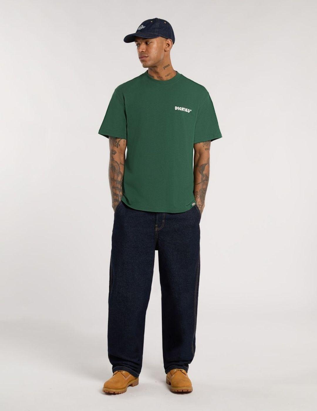 Camiseta Dickies Gordonsville Verde Hombre