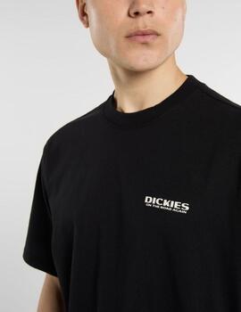 Camiseta Dickies Burns Negra Hombre