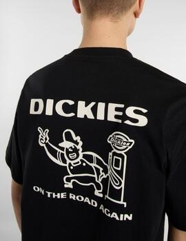 Camiseta Dickies Burns Negra Hombre