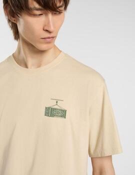 Camiseta Dickies  Beige Apison Hombre