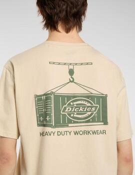 Camiseta Dickies  Beige Apison Hombre
