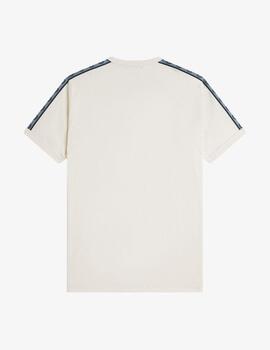 Camiseta Fred Perry Contranst Tape Ringer Hombre
