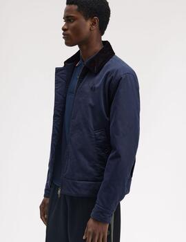 Cazadora The Caban Fred Perry Marino Hombre