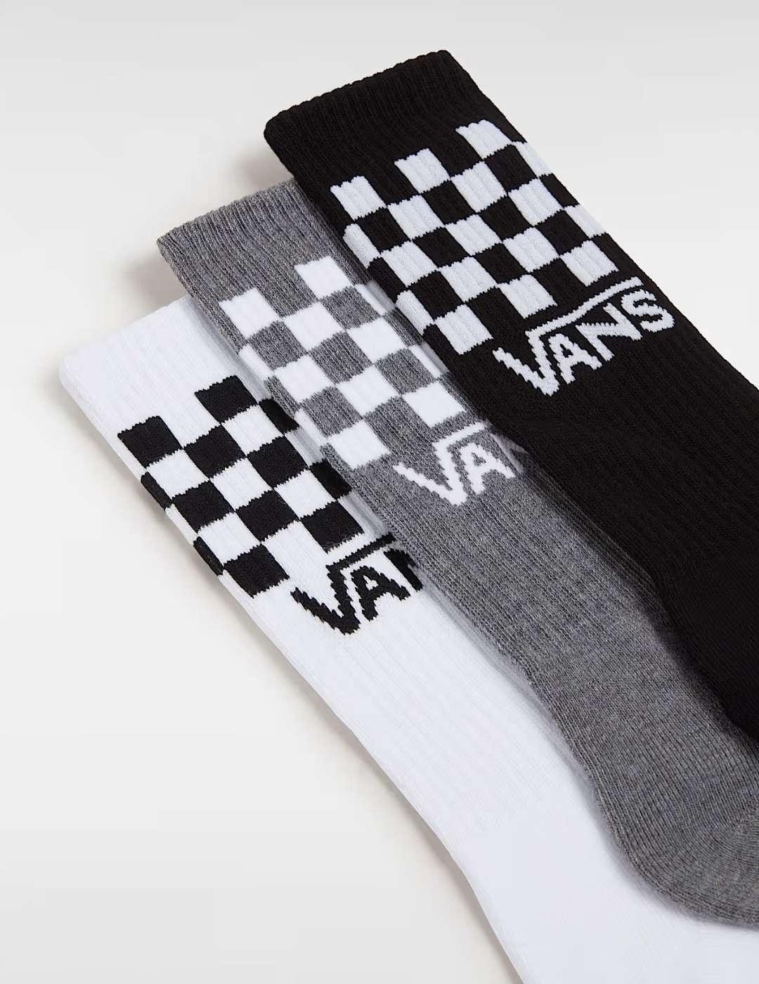 Calcetines Altos Classic Vans  Checkerboard Unisex