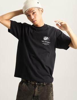 Camiseta Vans Stockpile Negra Hombre