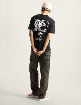 Camiseta Vans Stockpile Negra Hombre