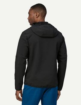 Chaqueta Polar Patagonia R2 TechFace Negro Hombre