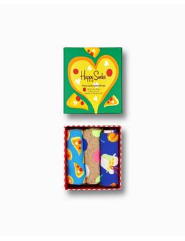 Calcetines 3-Pack Happy Socks Pizza Love
