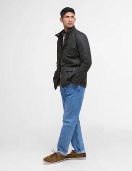 Parka Barbour Corbridge Wax Oliva Hombre