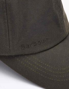Gorra Barbour Wax Sports Verde