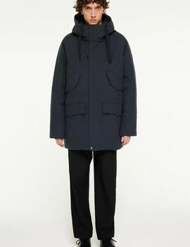 Parka Elvine Ronan Azul Hombre